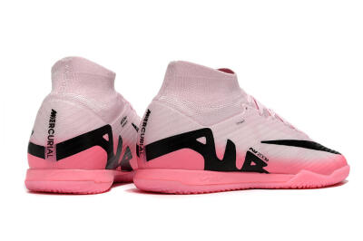 Nike Air Zoom Mercurial Superfly 9 Elite IC Indoor & Futsal Soccer Shoes - Pink/Black