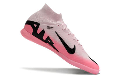 Nike Air Zoom Mercurial Superfly 9 Elite IC Indoor & Futsal Soccer Shoes - Pink/Black