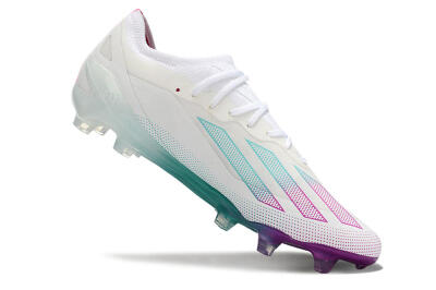 Adidas X23 crazyfast.1 Messi FG Firm Ground Soccer Cleats - White/Pink/Green
