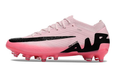 Nike Air Zoom Mercurial Vapor 15 Elite FG Artificial Grass Soccer Cleats - Pink/Black