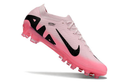 Nike Air Zoom Mercurial Vapor 15 Elite FG Artificial Grass Soccer Cleats - Pink/Black