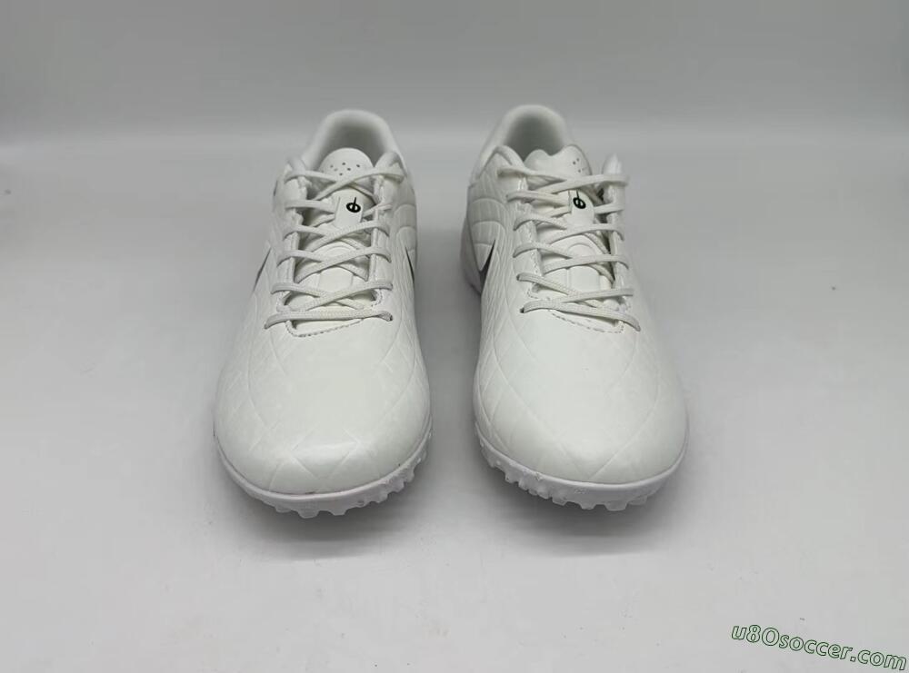 Nike Tiempo Legend 10 Academy TF Artificial Turf Soccer Shoes - White/Green