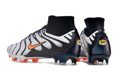 Nike Air Zoom Mercurial Superfly 9 Elite FG Firm Ground Soccer Cleats - Purple/Black/Orange