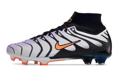 Nike Air Zoom Mercurial Superfly 9 Elite FG Firm Ground Soccer Cleats - Purple/Black/Orange