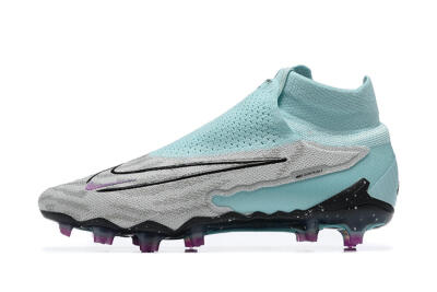 Nike Phantom GX DF Elite FG Firm Ground Soccer Cleats - Grey/Green/Black
