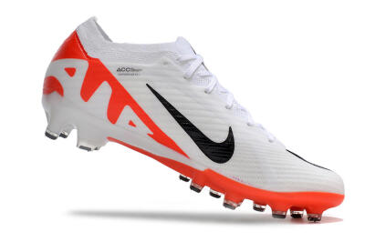 Nike Air Zoom Mercurial Vapor 15 Elite AG Artificial Grass Soccer Cleats - White/Black/Red