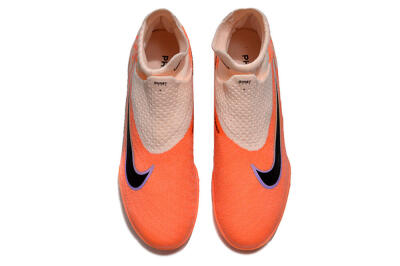 Nike Phantom GX Elite DF Link TF Artificial Turf Soccer Shoes - Pink/Black/Purple