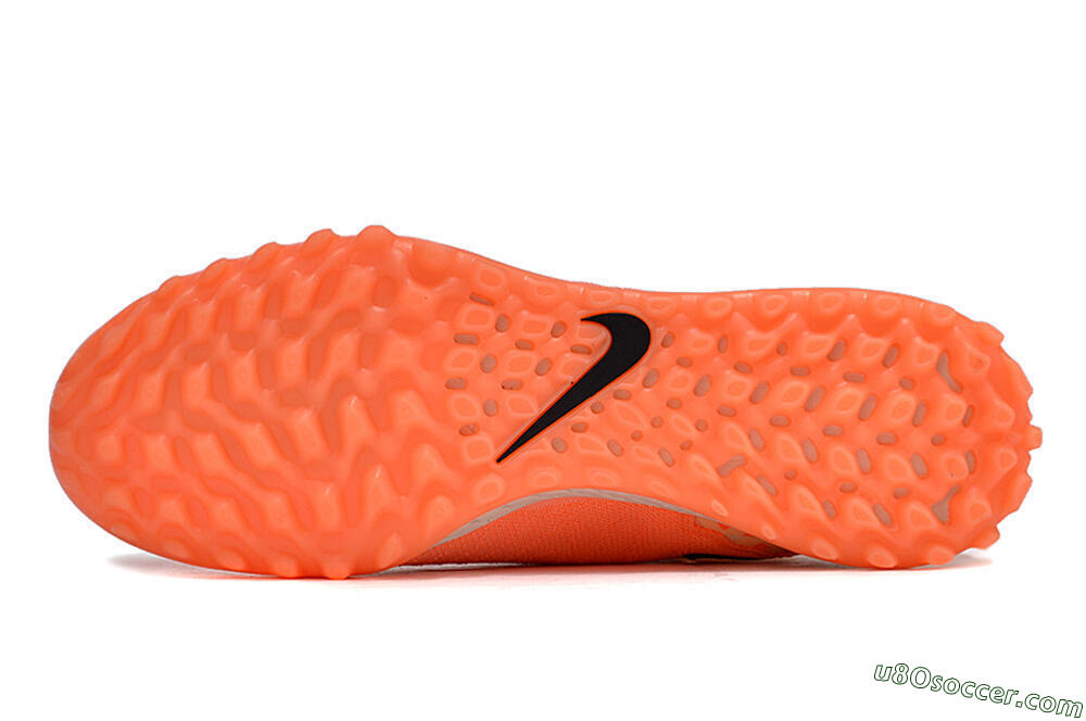 Nike Phantom GX Elite DF Link TF Artificial Turf Soccer Shoes - Pink/Black/Purple 7