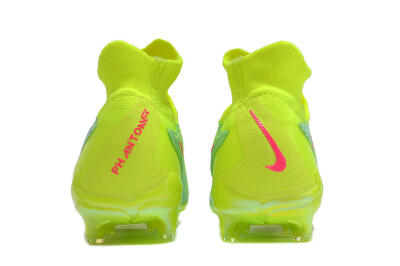 Nike Phantom GX DF Elite FG Firm Ground Soccer Cleats - Green/Yellow/Red