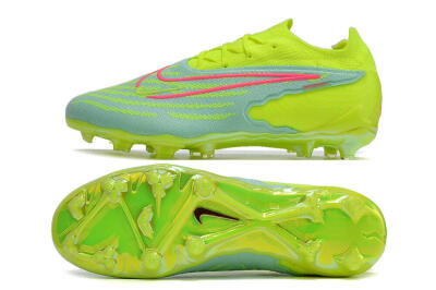 Nike Phantom GX Elite FG Firm Ground Soccer Cleats - Green/Yellow/Red