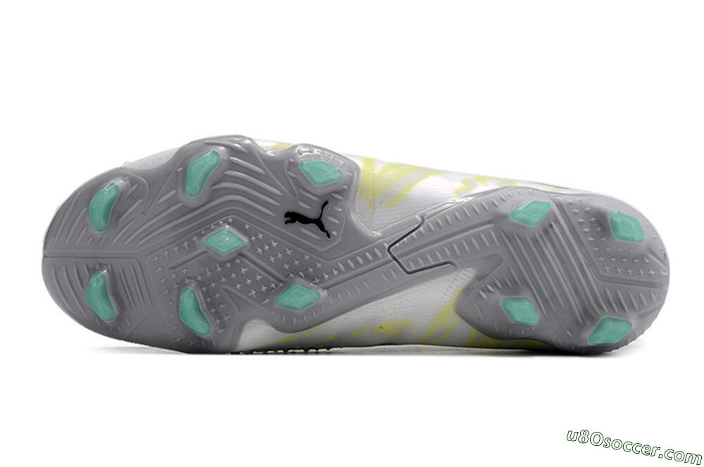 Puma Future Ultimate FG Firm Ground Soccer Cleats - White/Black 7