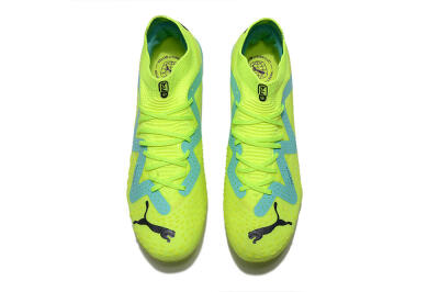 Puma Future Ultimate FG Firm Ground Soccer Cleats - Green/Blue/Black