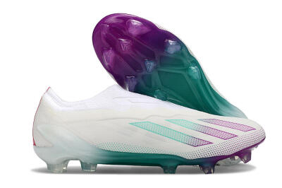 Adidas X 24 Crazyfast+ FG Firm Ground Soccer Cleats - White/Pink/Green