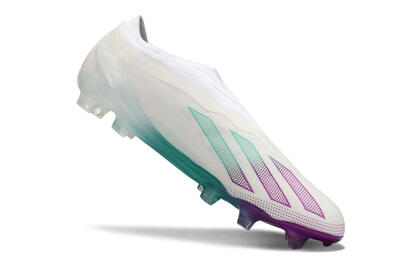 Adidas X 24 Crazyfast+ FG Firm Ground Soccer Cleats - White/Pink/Green