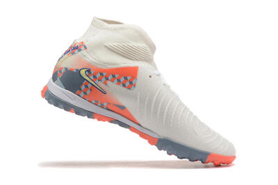 Nike Phantom Luna 2 Elite TF Artificial Turf Soccer Shoes - White/Pink/Yellow