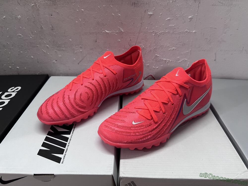 Nike Phantom Luna 2 Elite TF Artificial Turf Soccer Shoes - Red/Black/Blue/White