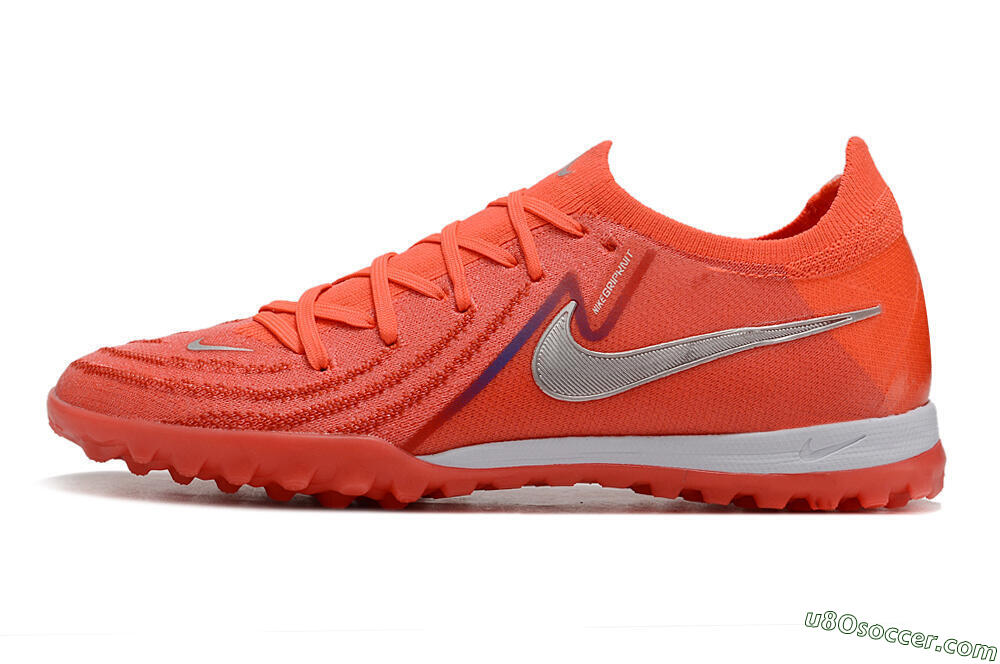 Nike Phantom Luna 2 Elite TF Artificial Turf Soccer Shoes - Red/Black/Blue/White 2