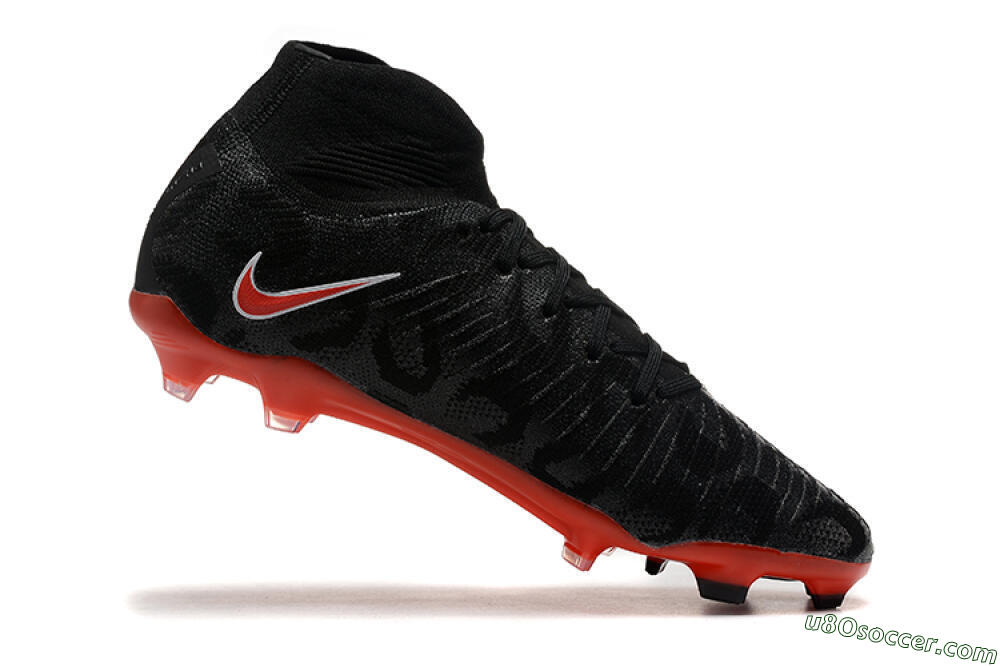 Nike Phantom Luna Elite UN FG Firm Ground Soccer Cleats - Black/White/Red 8