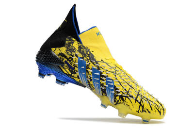 アディダス MARVEL PREDATOR FREAK .1 FG 28.5 Yellow, Blue, Black FG Soccer Cleats - Predator Freak.1