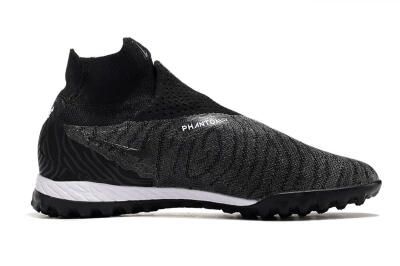 Nike Phantom GX Elite DF Black Pack TF Artificial Turf Soccer Shoes - Black/White/Orange