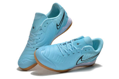 Nike Tiempo Legend 10 IC Indoor & Futsal Soccer Shoes - Blue/Black/White/Brown