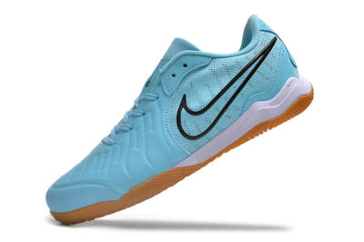 Nike Tiempo Legend 10 IC Indoor & Futsal Soccer Shoes - Blue/Black/White/Brown