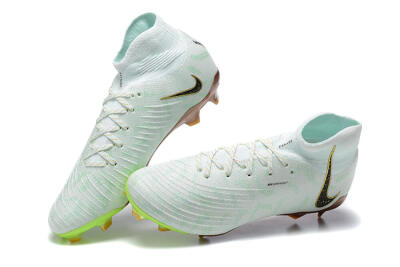 Nike Phantom Luna Elite United Golden Pack FG Firm Ground Soccer Cleats - Jade/Black/Gold