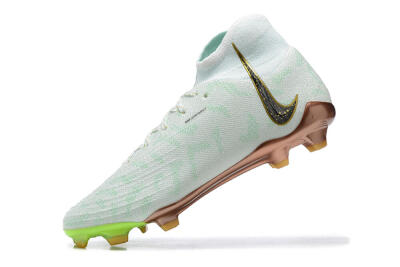 Nike Phantom Luna Elite United Golden Pack FG Firm Ground Soccer Cleats - Jade/Black/Gold