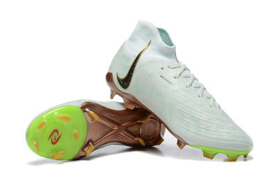 Nike Phantom Luna Elite United Golden Pack FG Firm Ground Soccer Cleats - Jade/Black/Gold