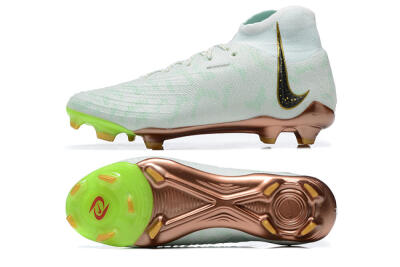 Nike Phantom Luna Elite United Golden Pack FG Firm Ground Soccer Cleats - Jade/Black/Gold