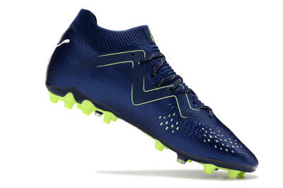 Puma Future Ultimate MG Firm Ground Soccer Cleats - Blue/Yellow/White