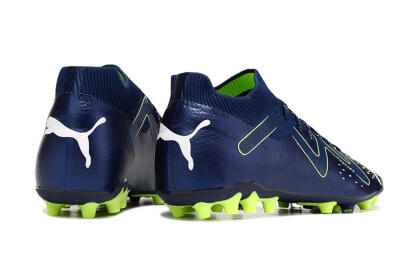 Puma Future Ultimate MG Firm Ground Soccer Cleats - Blue/Yellow/White