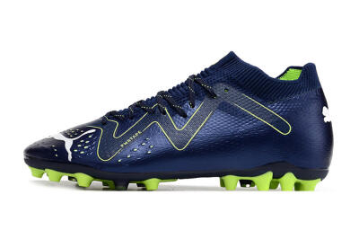 Puma Future Ultimate MG Firm Ground Soccer Cleats - Blue/Yellow/White
