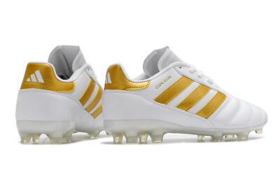 Adidas Copa Mundial.1 FG Firm Ground Soccer Cleats - White/Gold