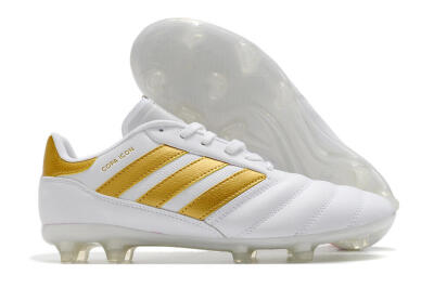 Adidas Copa Mundial.1 FG Firm Ground Soccer Cleats - White/Gold
