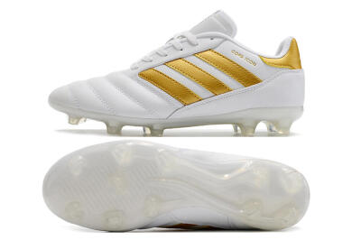 Adidas Copa Mundial.1 FG Firm Ground Soccer Cleats - White/Gold