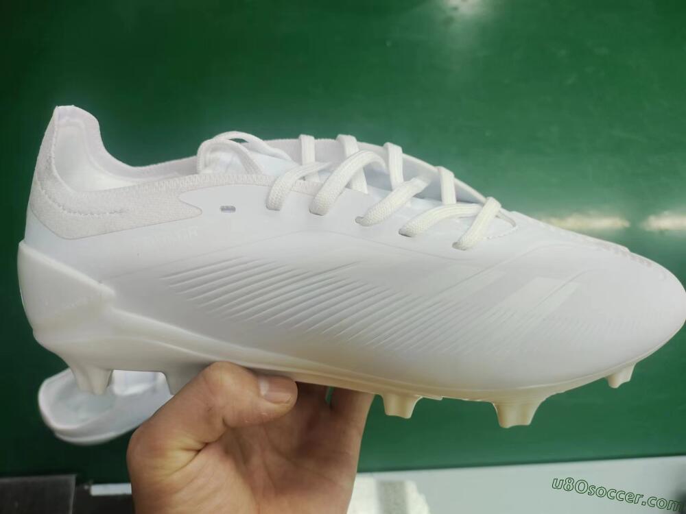 Adidas Predator Accuracy.1 FG Firm Ground Soccer Cleats - White/Beige