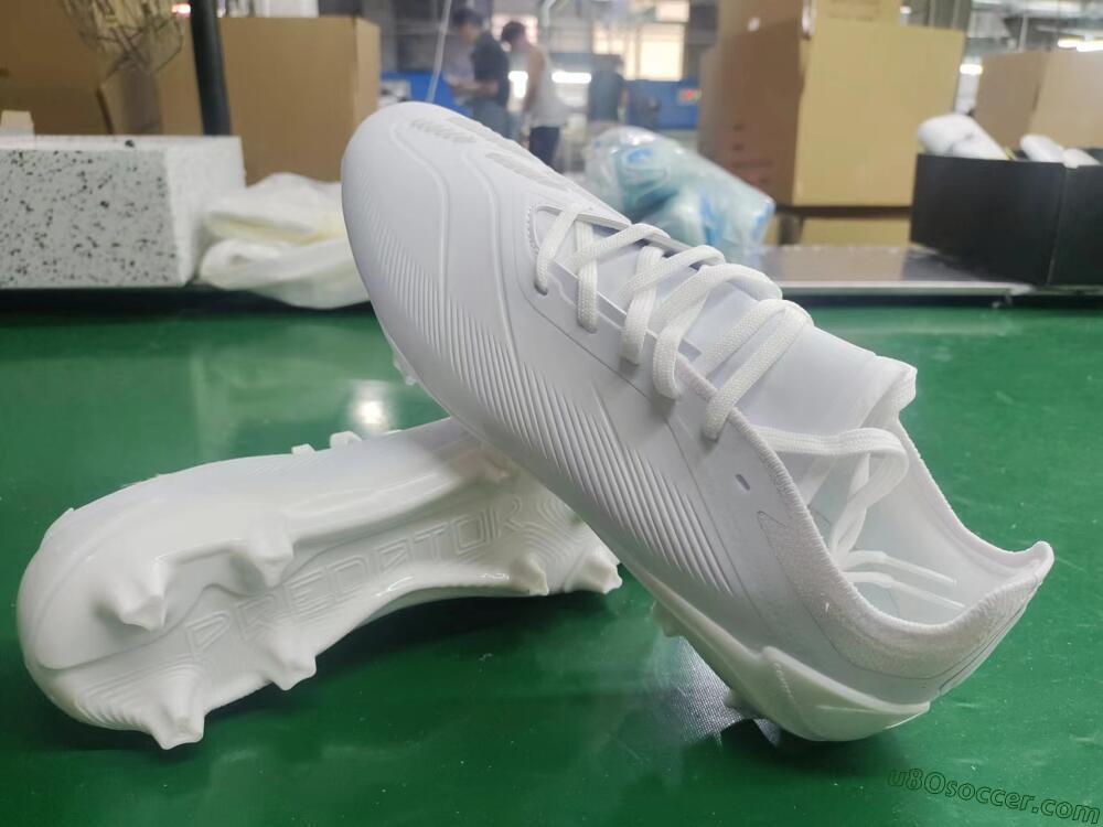 Adidas Predator Accuracy.1 FG Firm Ground Soccer Cleats - White/Beige