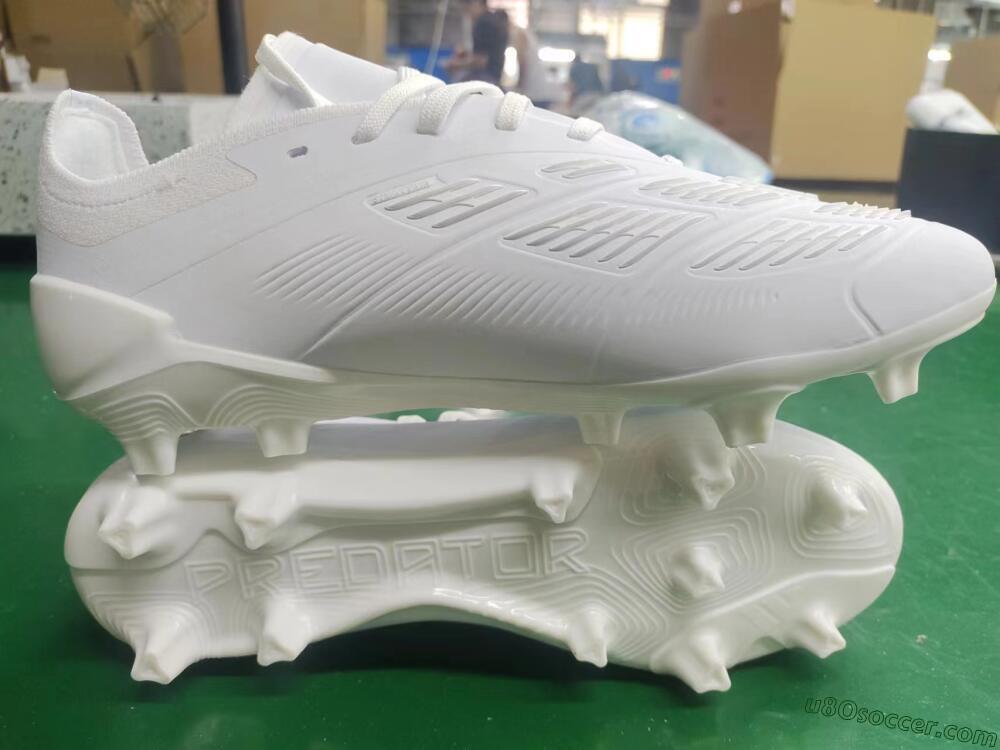 Adidas Predator Accuracy.1 FG Firm Ground Soccer Cleats - White/Beige
