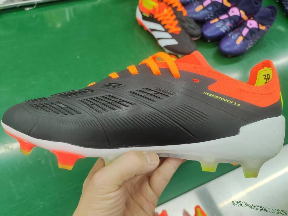 Adidas Predator Elite FG Firm Ground Soccer Cleats - Black/White/Pink