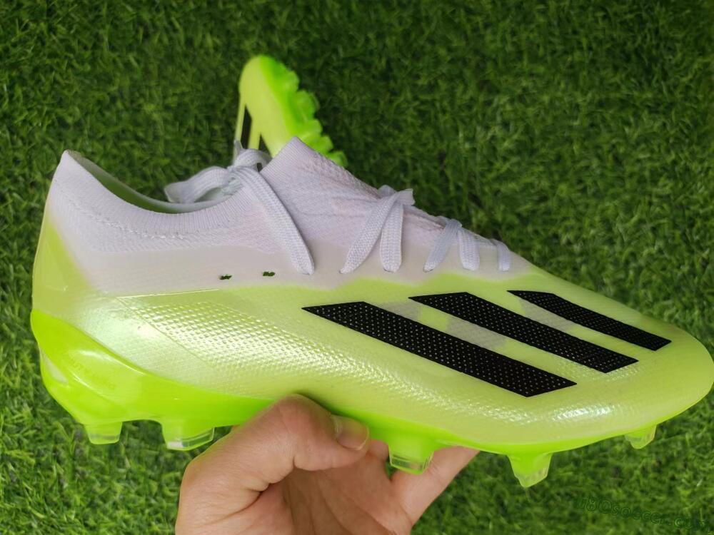 Adidas X Crazyfast.1 Messi FG Firm Ground Soccer Cleats - Green/Black/White
