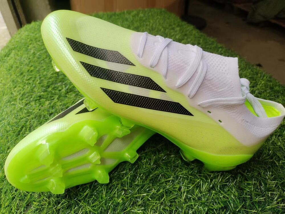 Adidas X Crazyfast.1 Messi FG Firm Ground Soccer Cleats - Green/Black/White