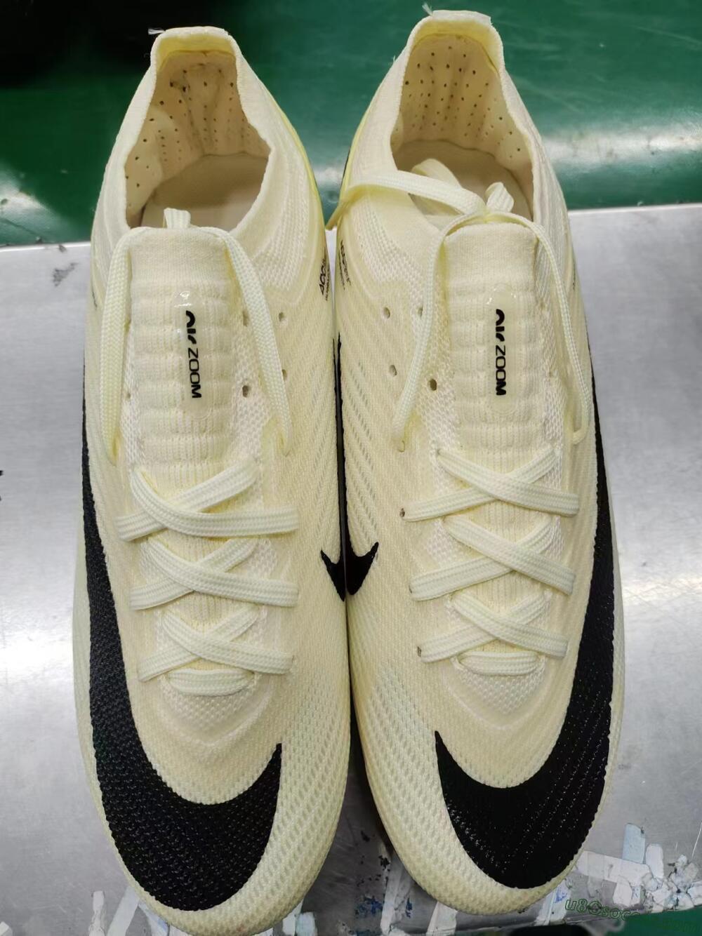 Nike Air Zoom Mercurial Vapor 15 Elite FG Firm Ground Soccer Cleats - Beige/Black