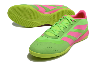 Adidas Predator 24 Elite IC Indoor & Futsal Soccer Shoes - Yellow/Pink