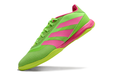 Adidas Predator 24 Elite IC Indoor & Futsal Soccer Shoes - Yellow/Pink