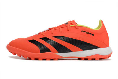 Adidas Predator 24 Elite TF Artificial Turf Soccer Shoes - Red/Black/White
