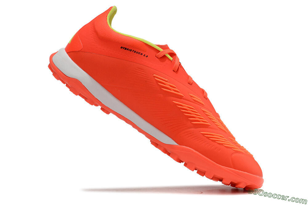 Adidas Predator 24 Elite TF Artificial Turf Soccer Shoes - Red/Black/White 4