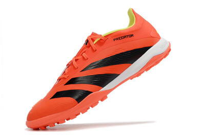 Adidas Predator 24 Elite TF Artificial Turf Soccer Shoes - Red/Black/White