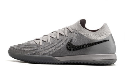 Nike Phantom GX 2 Elite IC Indoor & Futsal Soccer Shoes - Grey/Black