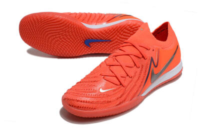 Nike Phantom GX 2 Elite IC Indoor & Futsal Soccer Shoes - Red/Silver/Blue